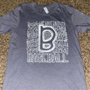 Baseball Bella canvas tee size small
